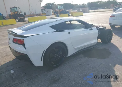 2019 Chevrolet Corvette Stingray from USA, damaged, VIN 1G1YB2D72K5102754